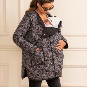 Seraphine Reversible Maternity / Babywearing Jacket Sz 4 EUC